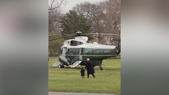 Donald Trump shares heartfelt moment with Elon Musk’s young son before boarding Marine One