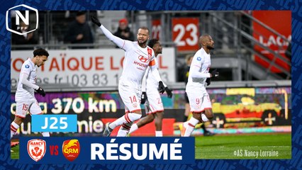 J25 I AS Nancy Lorraine – Quevilly Rouen Métropole (4-1)