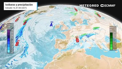 La borrasca Laurence traerá un nuevo temporal de lluvia, nieve y viento a España