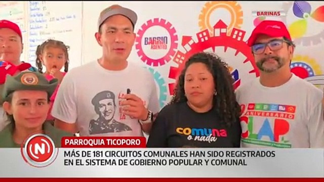 Barinas | Dotan de equipos tecnológicos a la Sala de Gobierno Popular de la parroquia Ticoporo