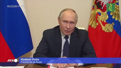 Putin pide al ejército ucraniano rendirse en la región rusa de Kursk