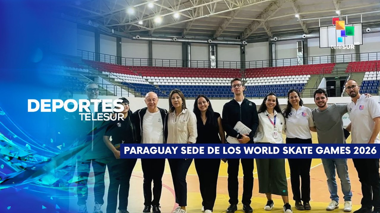Asunción albergará 5ª edición de Juegos Mundiales de Skate 2026 DEPORTES TELESUR 14-03-2025
