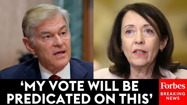 'I Need You To Think About This': Maria Cantwell Grills Dr. Oz About Health Insurance Policies