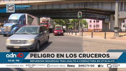 Delincuentes asaltan en menos de 30 segundos a conductores atrapados en el tráfico de Iztacalco