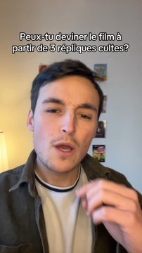 Devine ce film avec ces 3 répliques cultes ! Niveau moyen :)