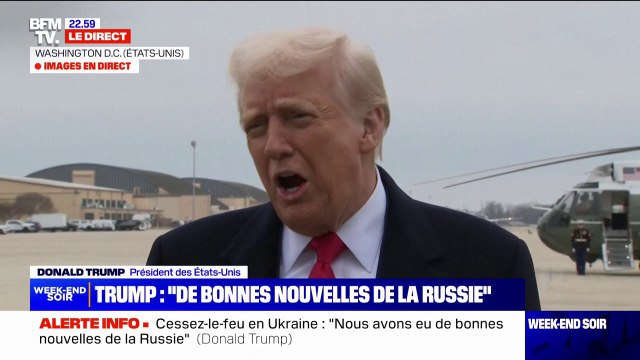 Guerre en Ukraine: Nous avons eu de bonnes nouvelles de la Russie , affirme Donald Trump