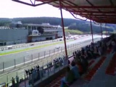World Series by Renault SPA 2008 F1 demo Burn