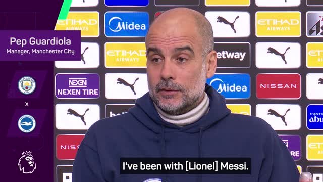 'I've been with Messi, but it's incredible what Haaland has done - Guardiola