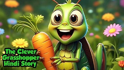 The Clever Grasshopper Hindi Story, Very Nice Story , Bedtime Stories,🌜🌛🌝🌟✨🌈🌅☁️🌝🌴🌳👍🏻❤️❤️💚💚💚🐔🐔🐔🦗🦗🦗🥕🥕🥕