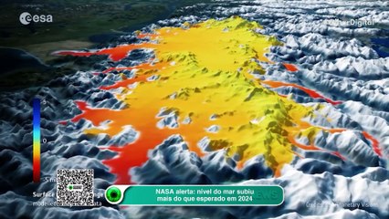 NASA alerta nível do mar subiu mais do que esperado em 2024