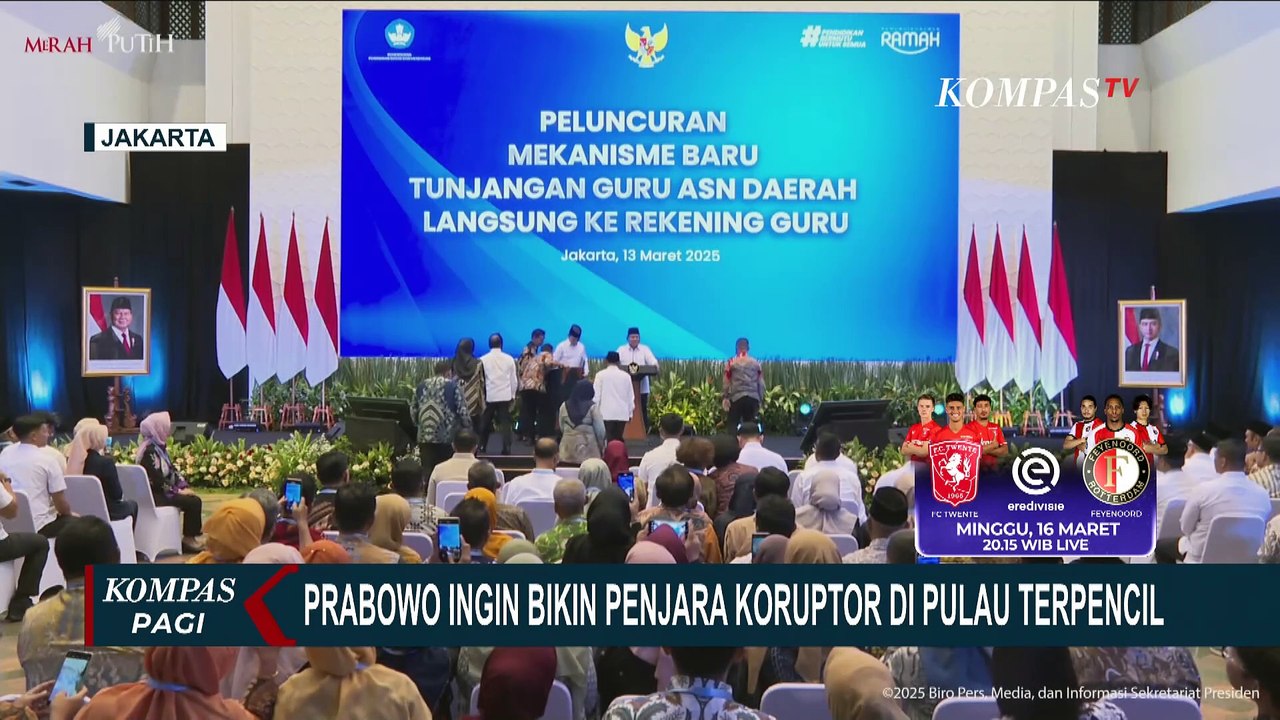 Geram! Ini Alasan Presiden Prabowo Ingin Buat Penjara Koruptor di Pulau Terpencil