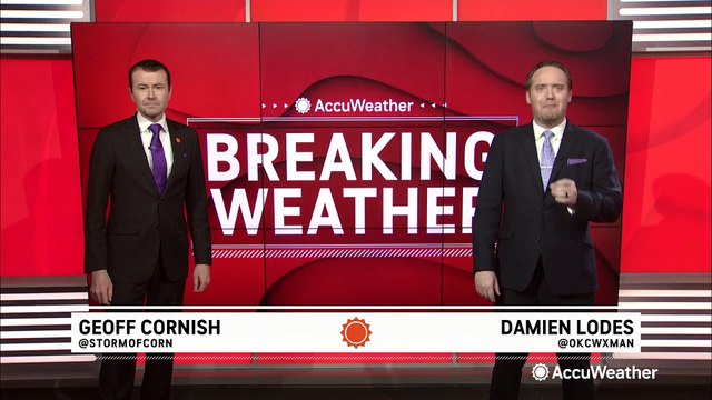 'The town is on fire:' Storm chaser reports from Oklahoma