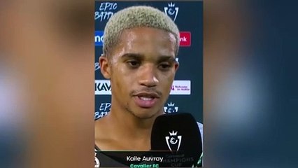 Kaile Auvery Reacts to T&T's Match Against Messi & Inter Miami ⚽