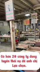 VIỆC LÀM BÌNH DƯƠNG - TUYỂN NHÂN VIÊN THỜI VỤ GẤP