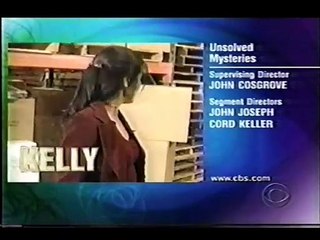 Unsolved Mysteries CBS Split Screen Credits