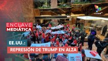 Represiones de administración de Trump contra movimientos propalestinos ENCLAVE MEDIÁTICA 14-03-2025