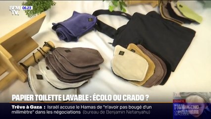 Le papier toilette lavable, est-ce vraiment écolo ou plutôt crado?