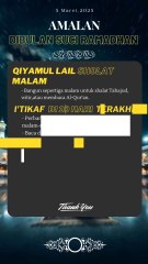 Ramadhan penuh berkah