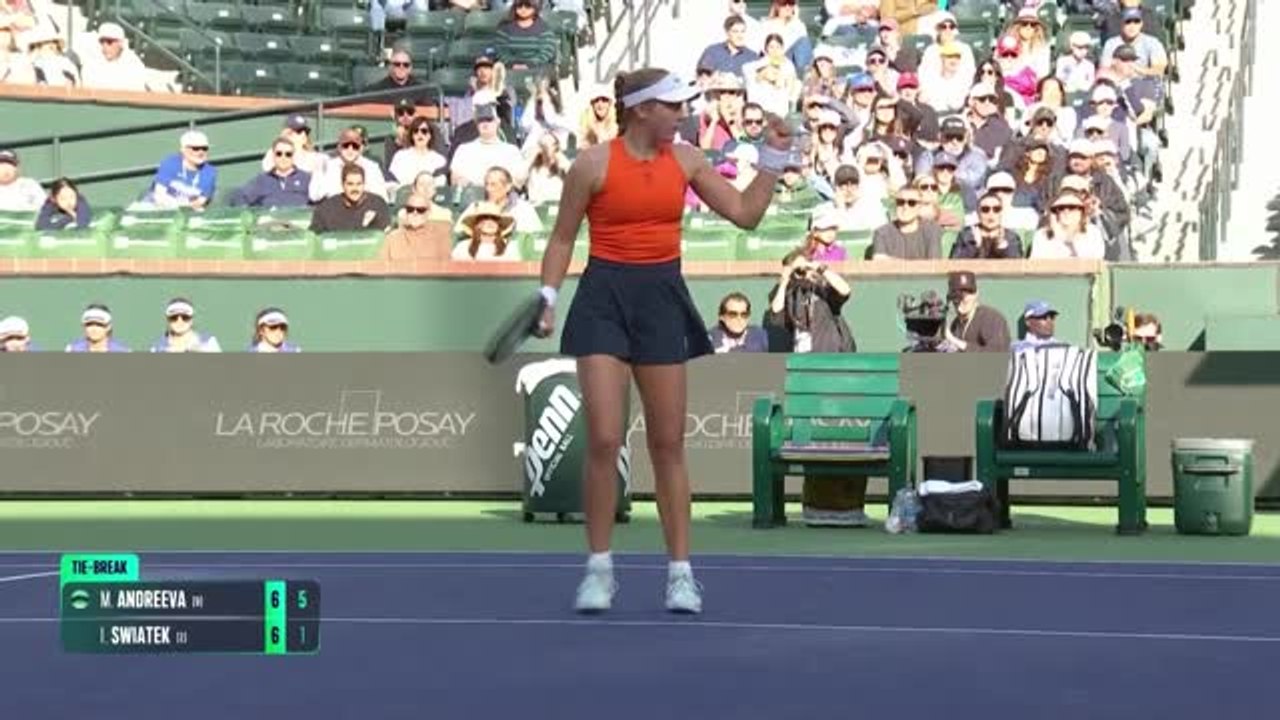 17-year-old Andreeva makes Indian Wells final