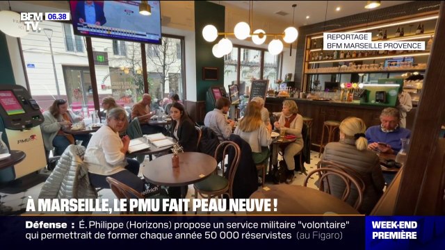 Ambiance cozy, fleurs séchées, sièges en cuir... À Marseille, un PMU version chic a ouvert près du Vieux-Port