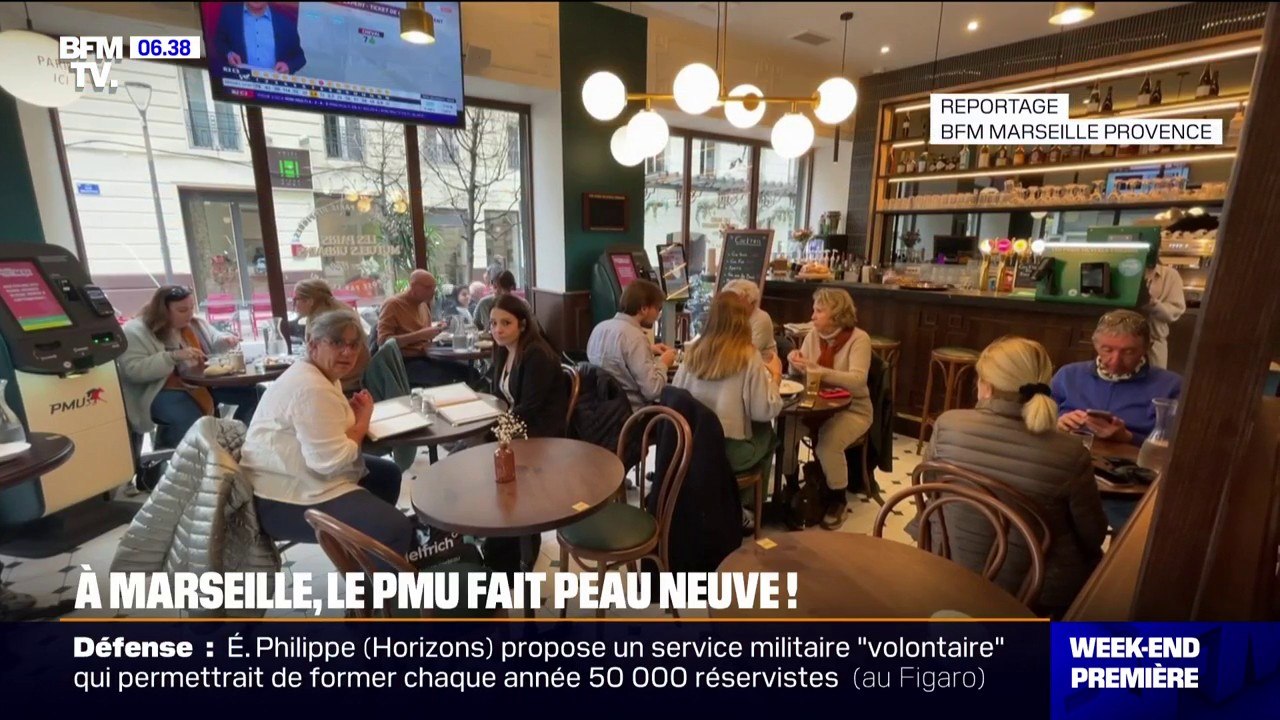 Ambiance cozy, fleurs séchées, sièges en cuir... À Marseille, un PMU version chic a ouvert près du Vieux-Port