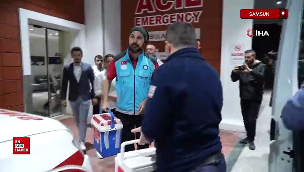 Samsun'da beyin ölümü gerçekleşen hastanın organları 5 kişiye umut oldu