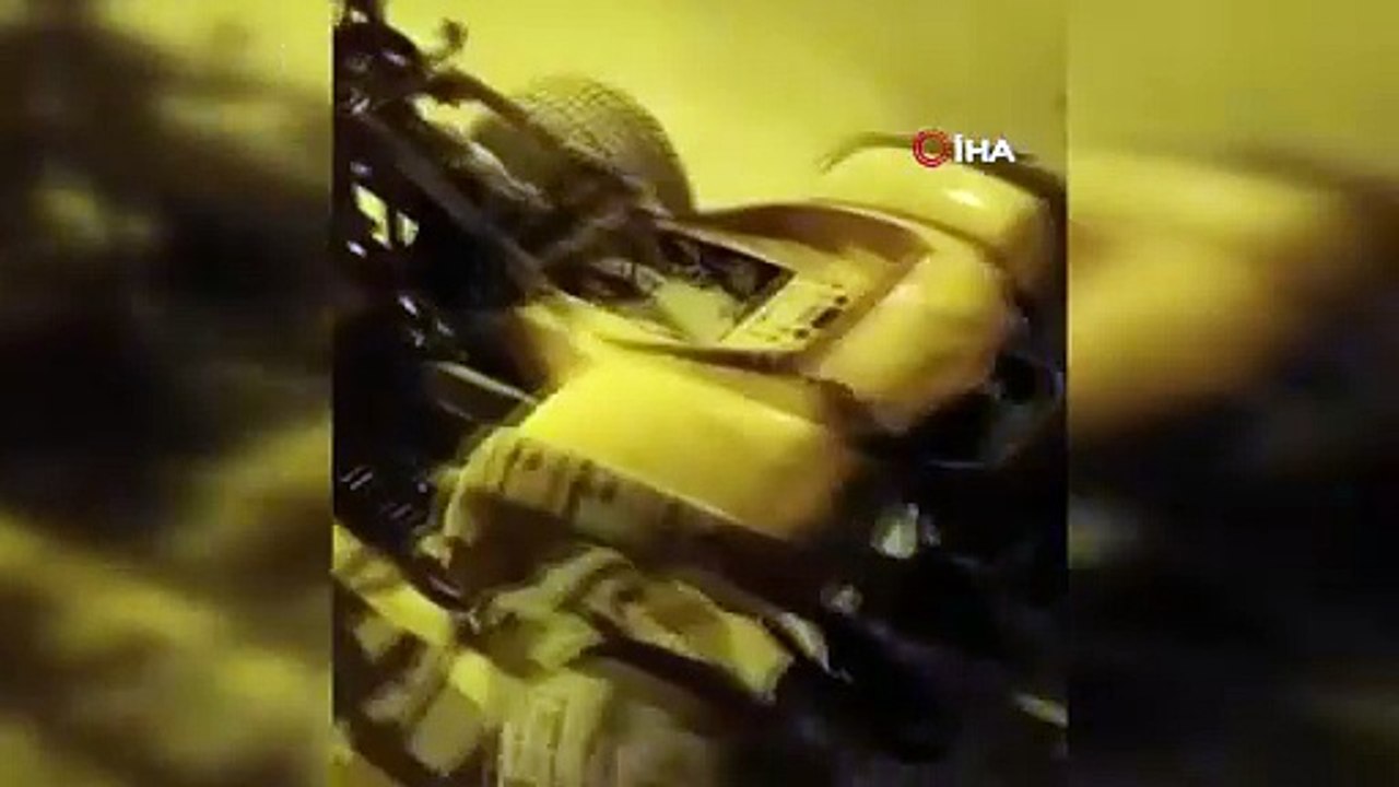 Büyükçekmece’de ATV yangını