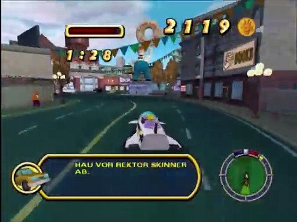 Die Simpsons Hit and Run Nachsitzdefizit-Störung