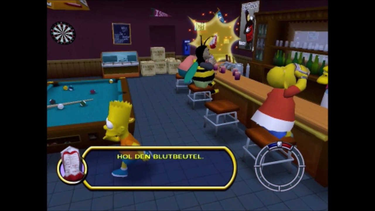 Die Simpsons Hit and Run Wähl B wie Blut
