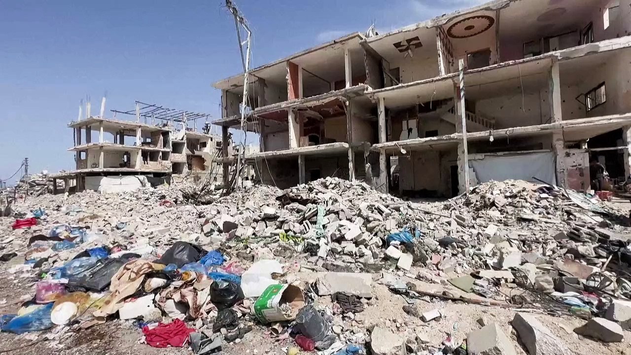دمار هائل في رفح جنوب غزة