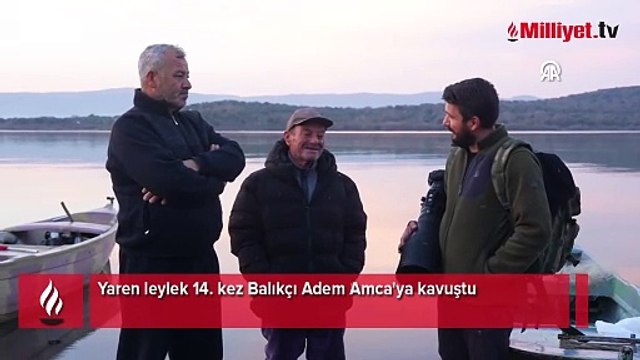 'Yaren Leylek ve Adem Amca' 14'üncü yılda da buluştu