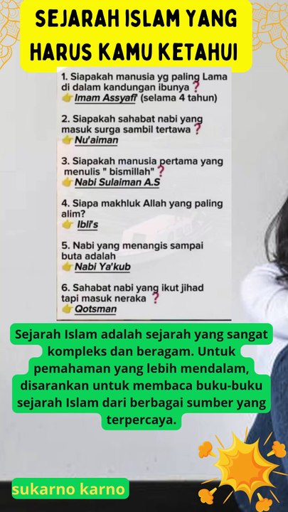 beberapa poin penting dalam sejarah Islam yang perlu Anda ketahui #news