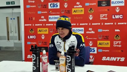 St Helens 22, Leeds Rhinos 14: Brad Arthur's reaction