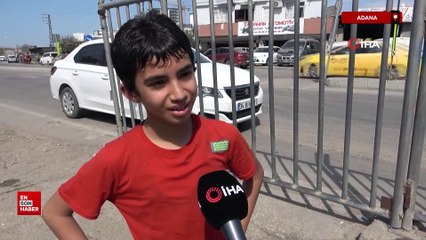 Adana'da havalar ısındı, sulama kanallarında ölümüne serinlik başladı