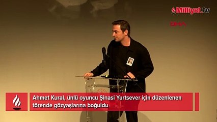 Ahmet Kural konuşamadı! Şinasi Yurtsever'e son veda