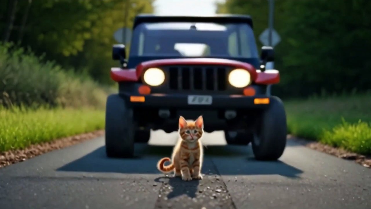 The Rabbit Saves a Kitten's Life  #RabbitRescue #CuteAnimals #AnimalRescue