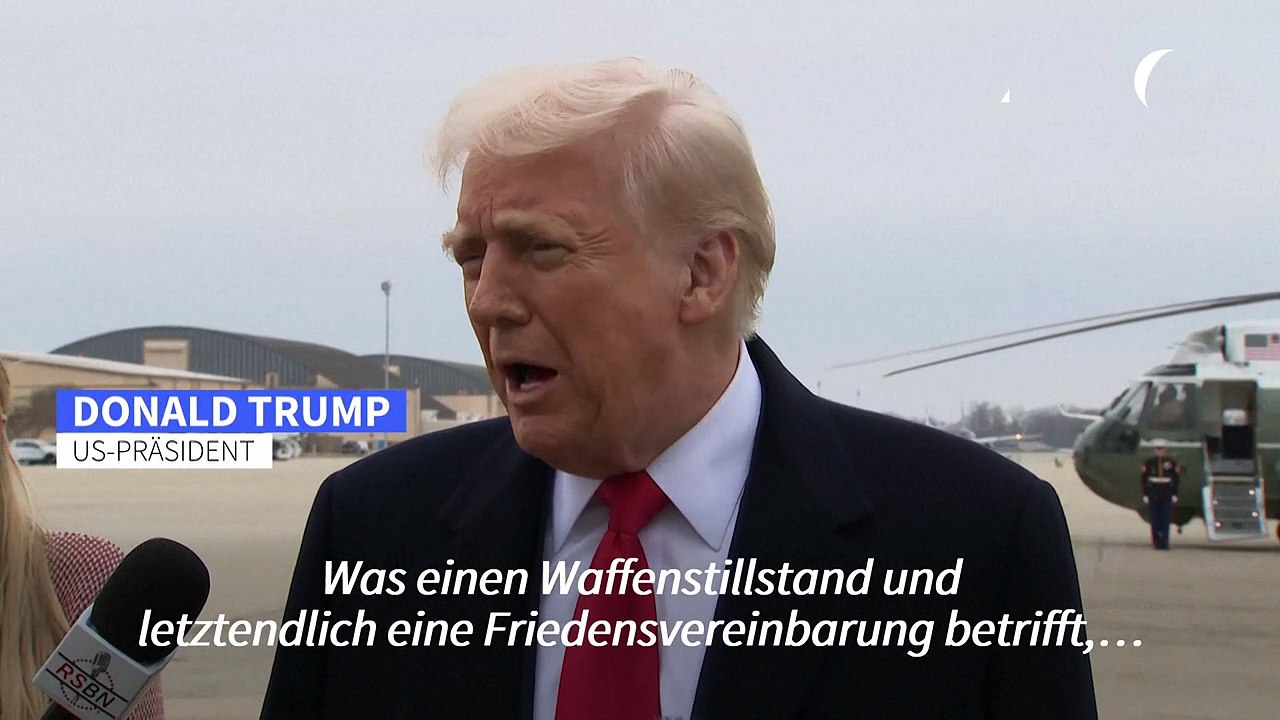 Trump: Von Putin kommen 'positive Signale'