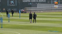 ENTRENAMIENTO del FC BARCELONA | Última sesión PREVIA al partido contra el ATLÉTICO DE MADRID
