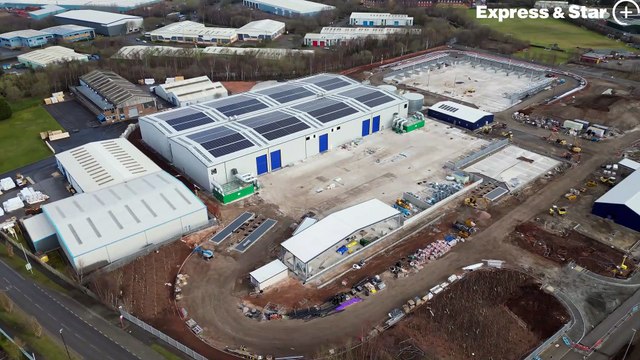 (2025) New Household Waste Recycling Centre and Waste Transfer Station in Aldridge taking shape