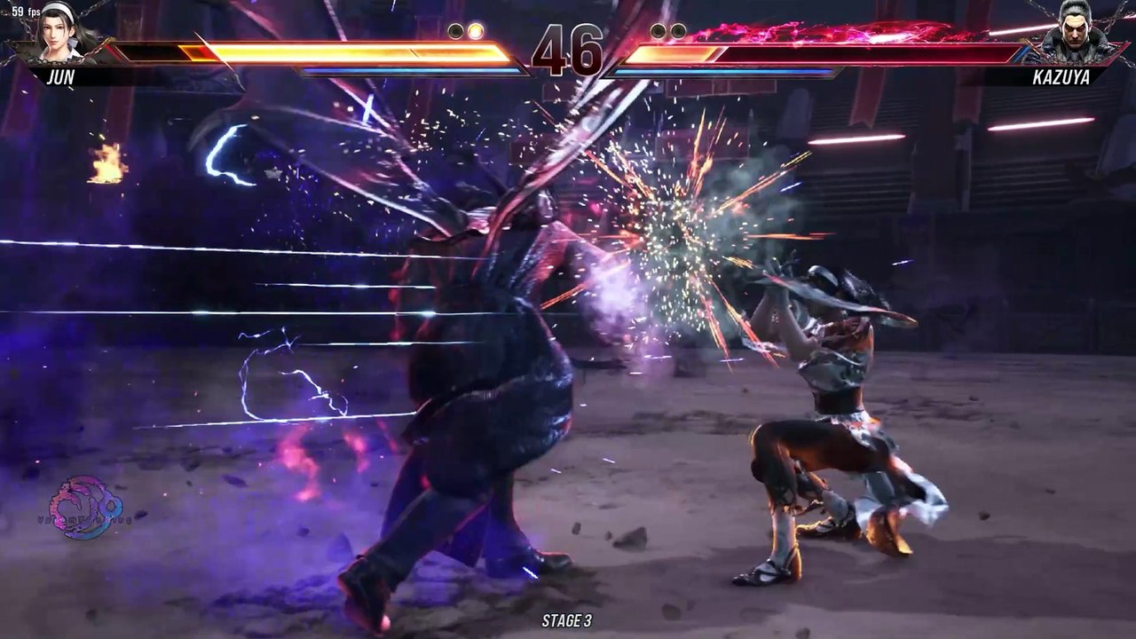 Tekken 8 Jun Kazama Character Episode Gameplay with Ending Cutscenes All Final Rounds