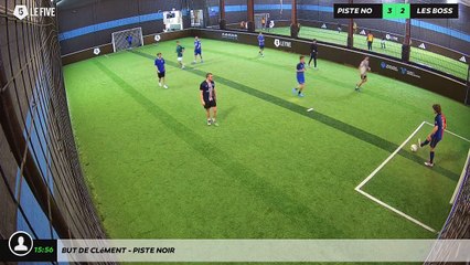 But de Clément - piste noir