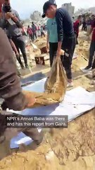 Mass graves dug up at Gaza's Al-Shifa hospital as survivors search for closure