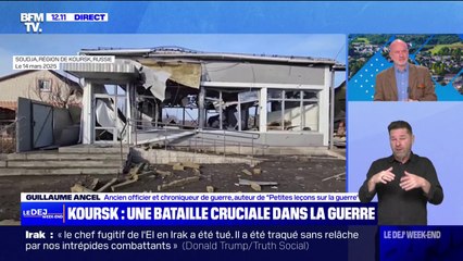 Guerre en Ukraine: "Le sort de Koursk est scellé", estime Guillaume Ancel (ancien officier et chroniqueur de guerre)