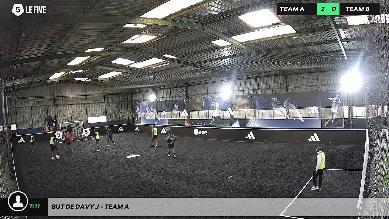 But de Davy J - Team A