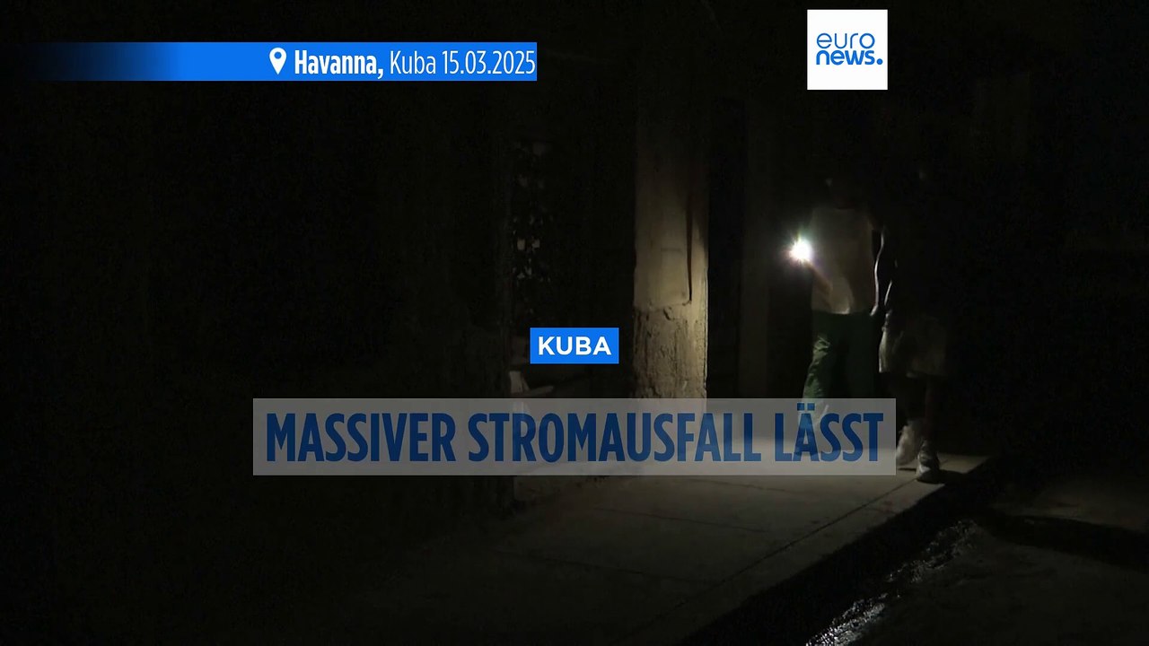Stromausfall in Kuba: Millionen im Dunkeln