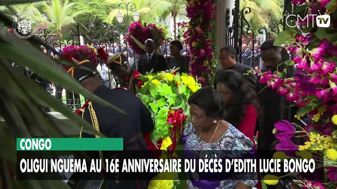 [#Reportage] Congo : Oligui Nguema au 16e anniversaire du décès d’Edith Lucie Bongo