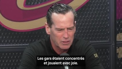 Cavs - Atkinson : "Une performance exceptionnelle"