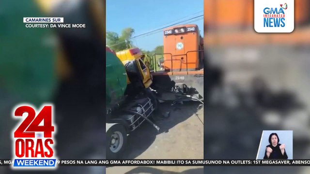 24 Oras Weekend Part 2 - Banggaan ng truck at tren; Amang bugaw ng mga anak; EJK victims at pro-Duterte supporters; atbp.