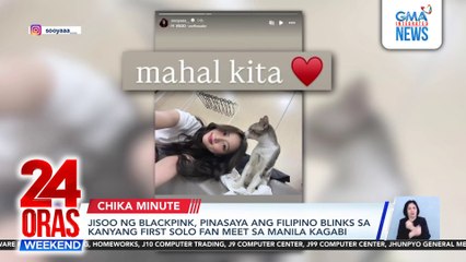 24 Oras Weekend Part 3 - Sunog sa Sorsogon; Beat the ang-heat; Blackpink Jisoo fan meet; atbp.