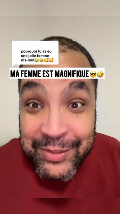Ma femme est magnifique 😎😅🤣 #couple #humour #drole #comedie #parodie